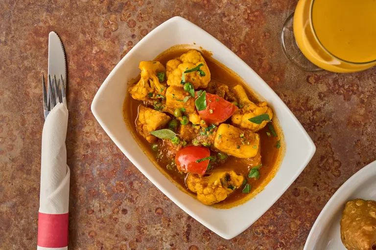 Aloo Matar Gobi at Royal Spice